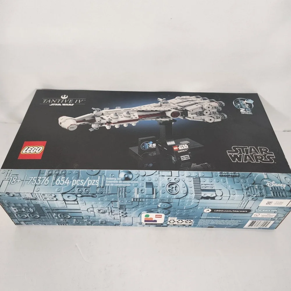 LEGO Star Wars 75376 Tantive IV 25th Anniversary Sealed New 654 Pieces